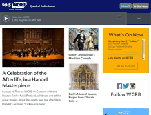 Tablet Screenshot of classicalwcrb.org